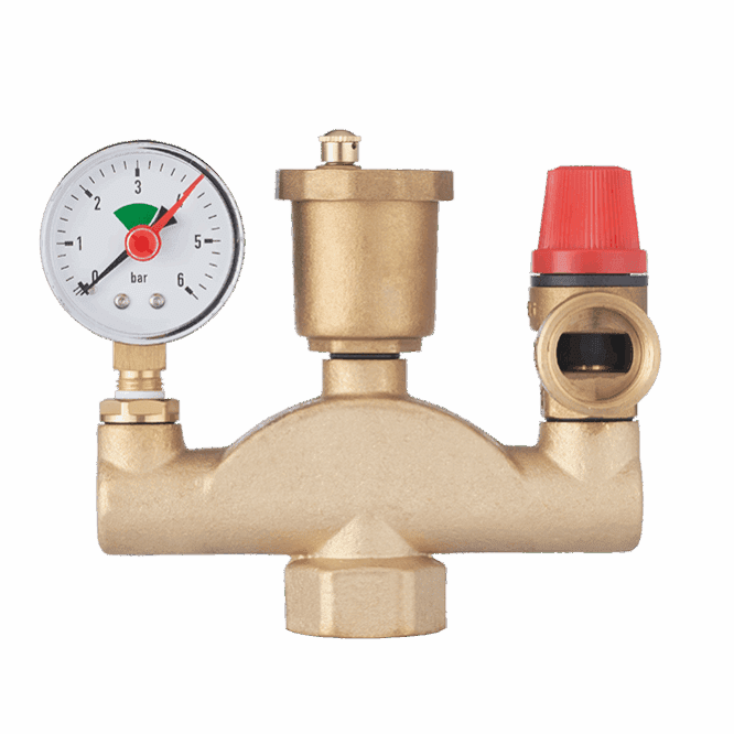Группа безопасности котла UNIPUMP 1"-1/2"